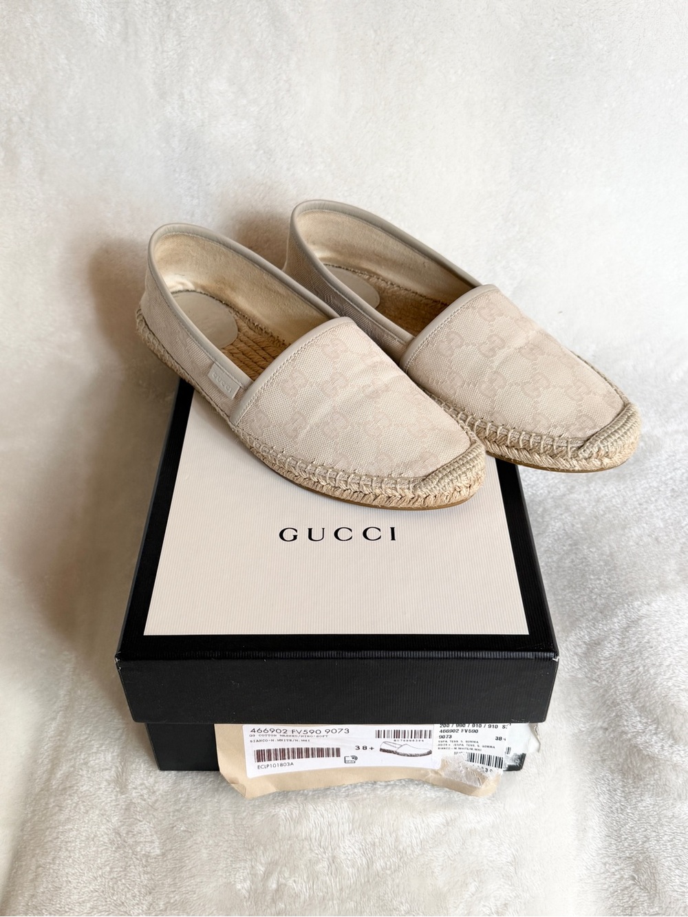 Gucci Supreme Espadrilles